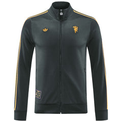 Manchester United Anthem Jacket Black 2025/26