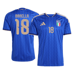 BARELLA #18 Italy Home Jersey World Cup 2026
