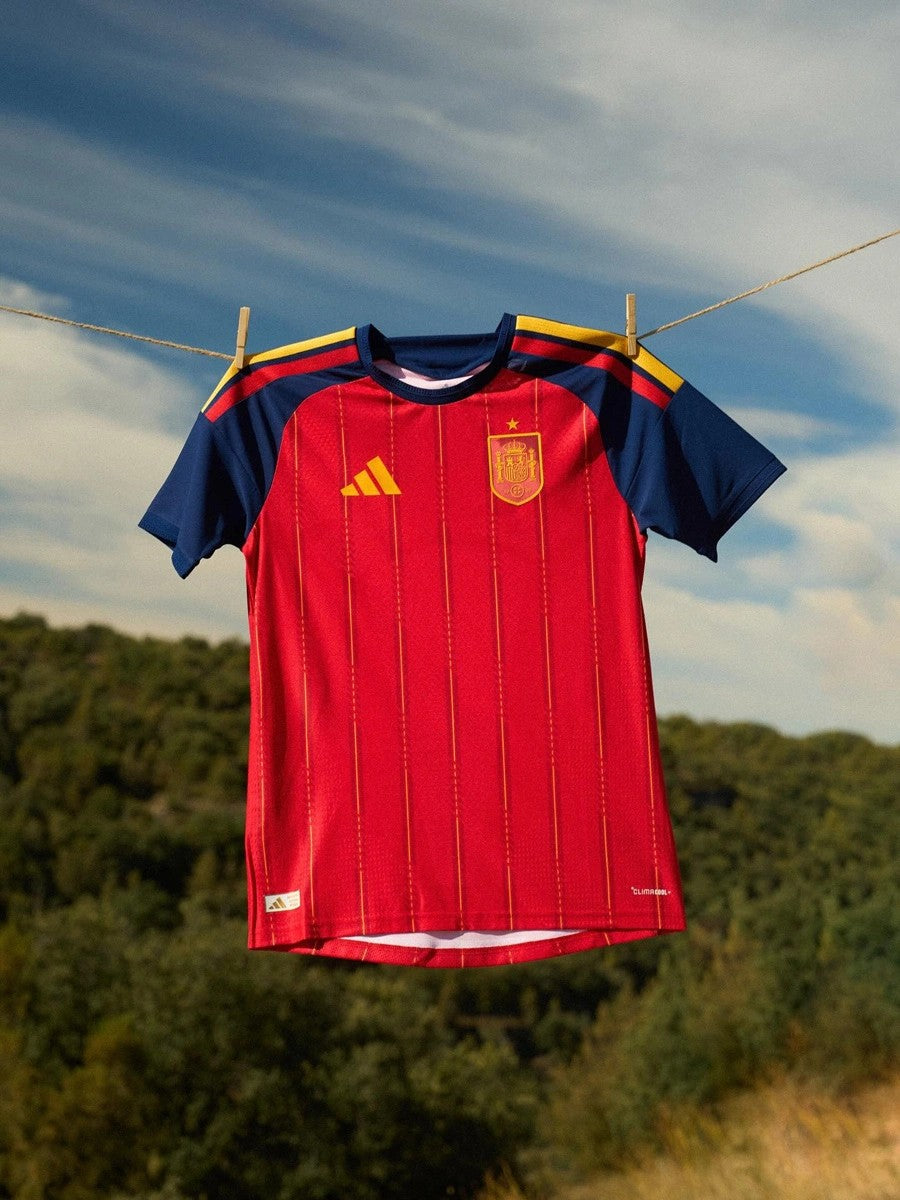 LAMINE YAMAL #19 Spain Home Match Jersey Player Version World Cup 2026
