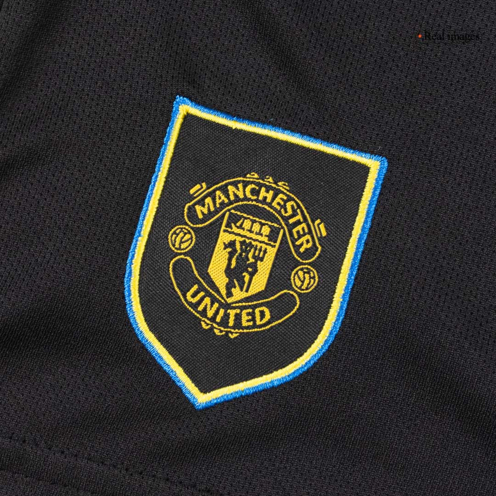 Kids Manchester United Third Jersey Full Kit 2025/26