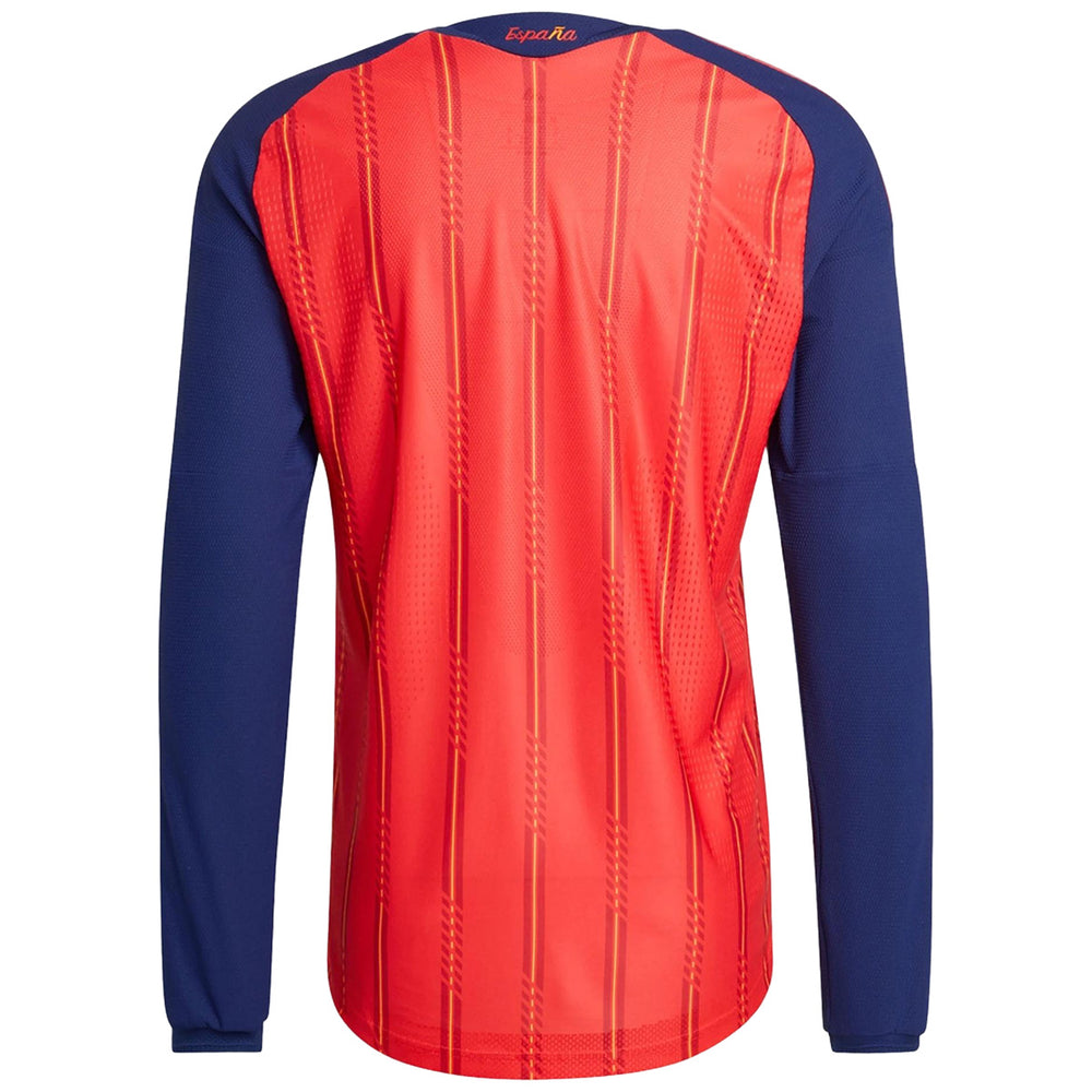 Spain Home Match Long Sleeve Jersey Player Version World Cup 2026