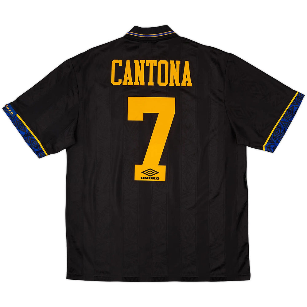 Cantona #7 Retro Manchester United Away Jersey 1993/95