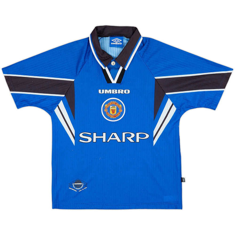 Beckham #10 Retro Manchester United Third Jersey 1996/98
