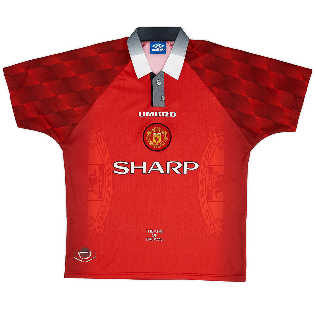 Cantona #7 Retro Manchester United Home Jersey 1996/98