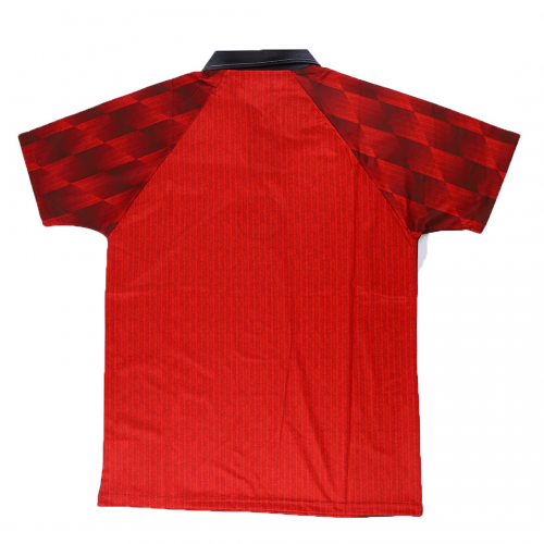 Cole #9 Retro Manchester United Home Jersey 1996/98