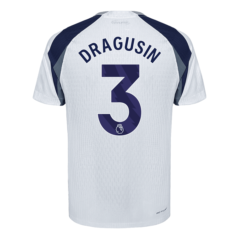 DRAGUSIN #3 Tottenham Hotspur Home Match Jersey Player Version 2025/26