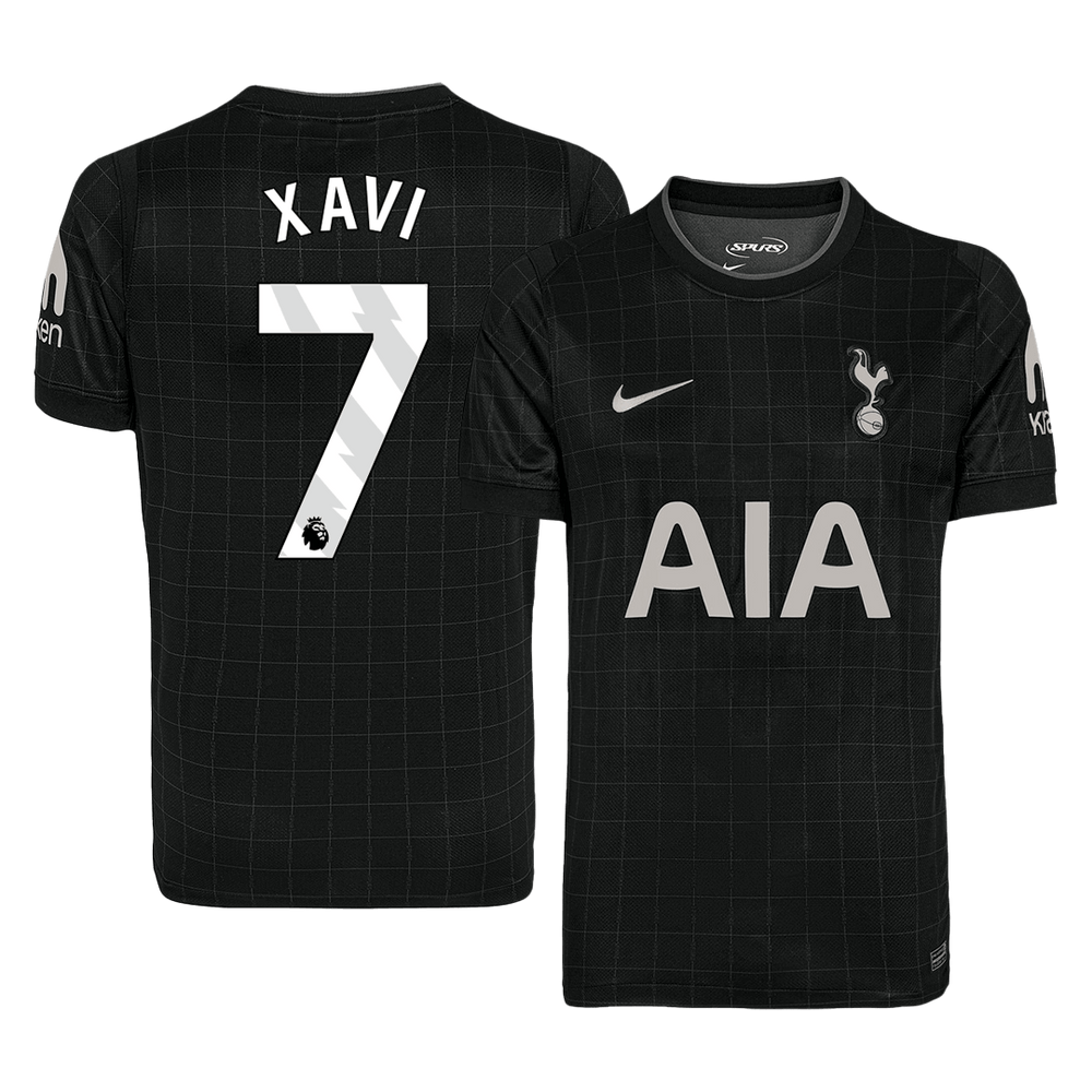 XAVI #7 Tottenham Hotspur Away Jersey 2025/26