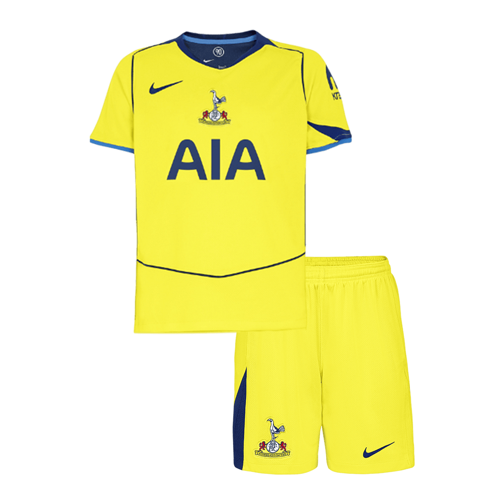 Kids Tottenham Hotspur Third Jersey Kit 2025/26