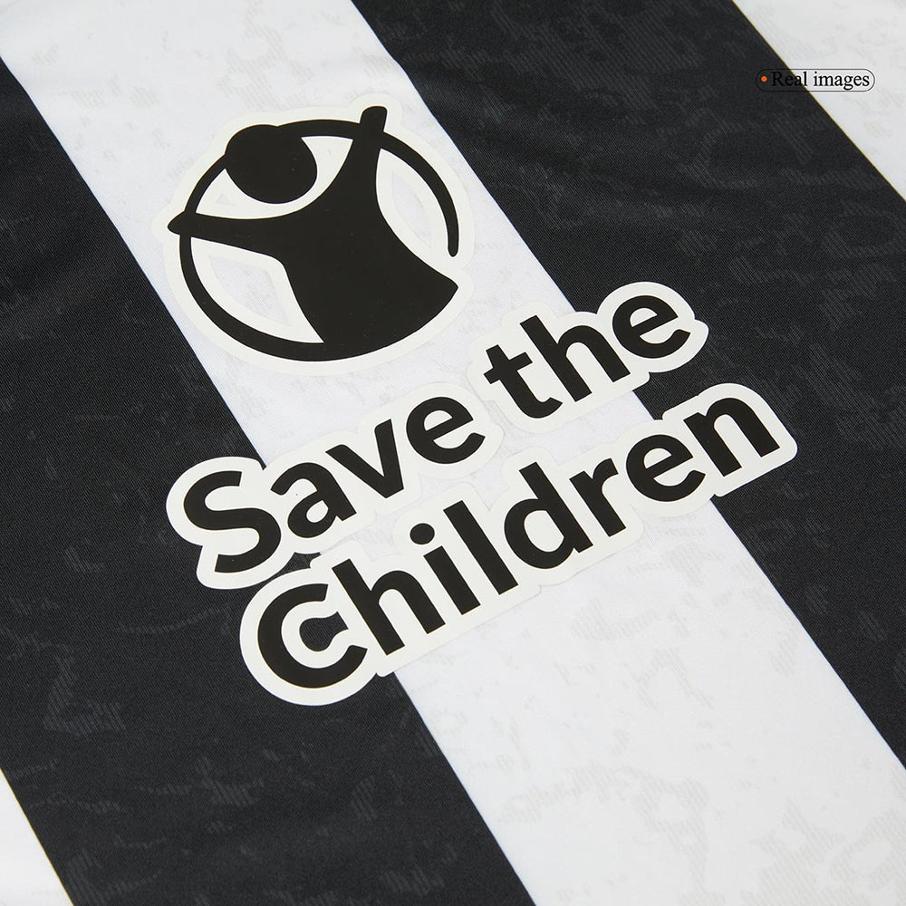 Juventus Home Save Children Sponsor Jersey