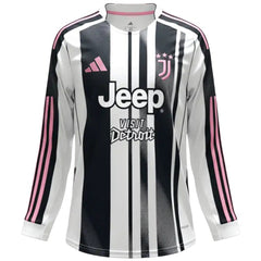 Juventus Home Long Sleeve Jersey 2025/26