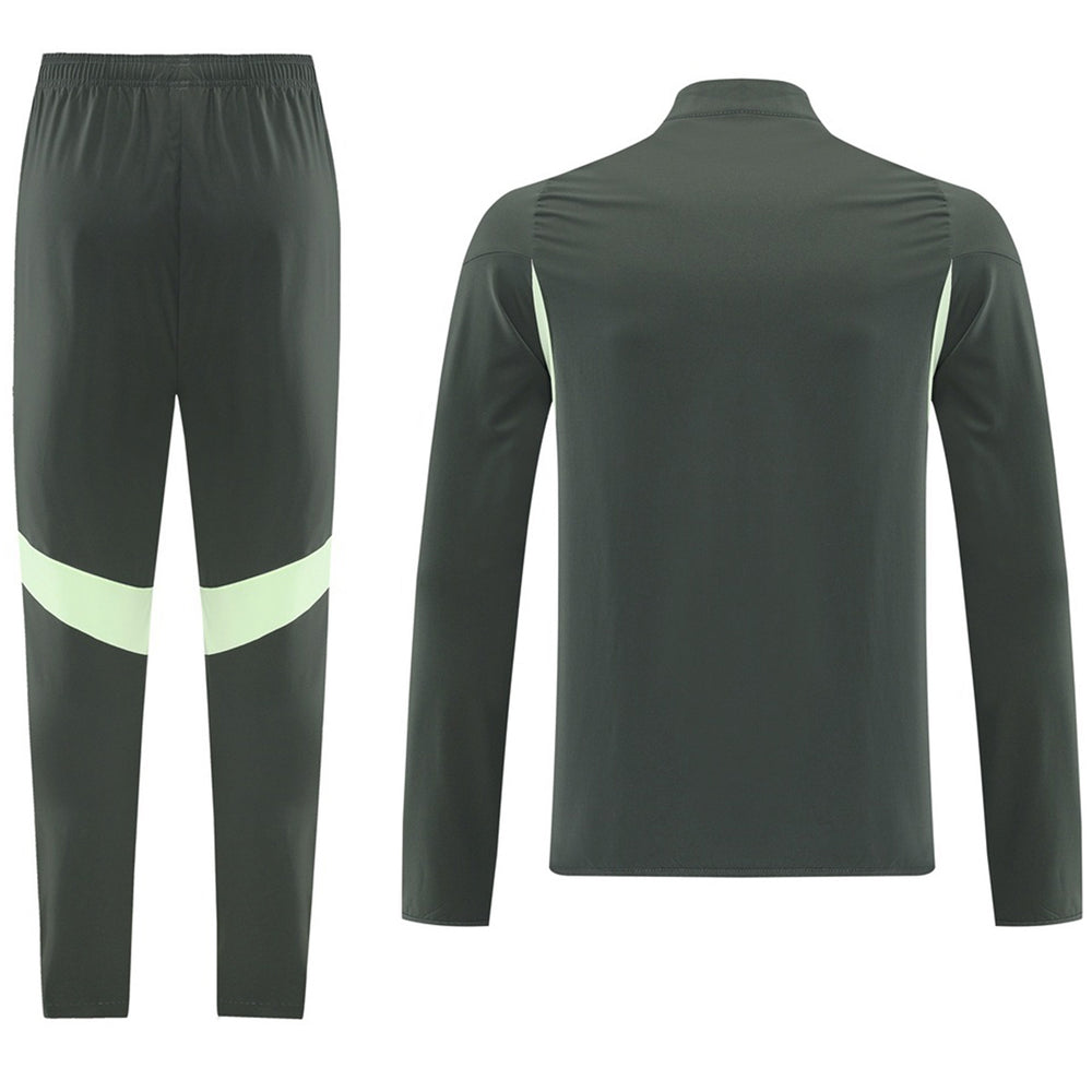 Real Madrid Training Tracksuit Kit(Jacket+Pants) Green 2025/26