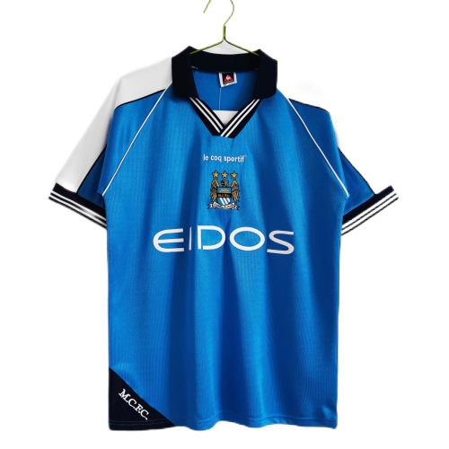 Haaland #15 Retro Manchester City Home Jersey 1999/01
