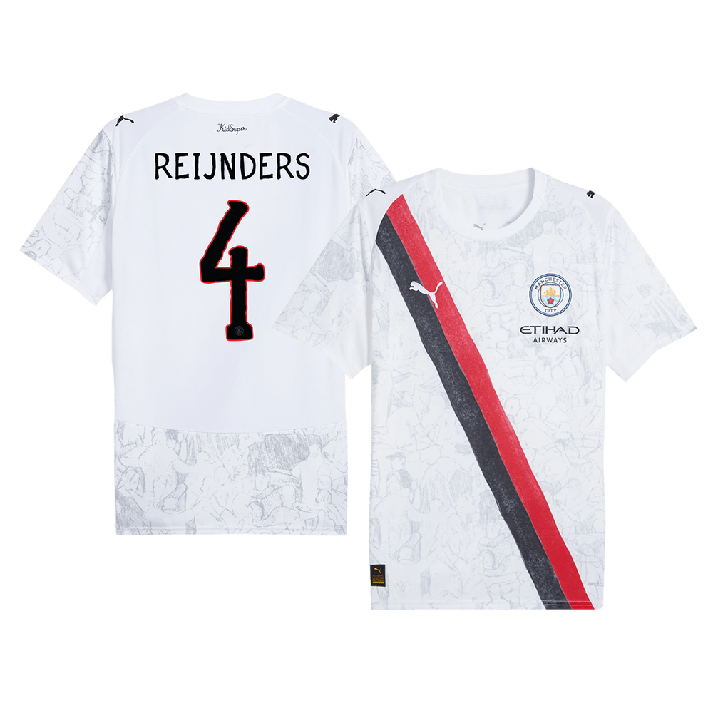 REIJNDERS #4 Manchester City KidSuper Jersey 2025/26