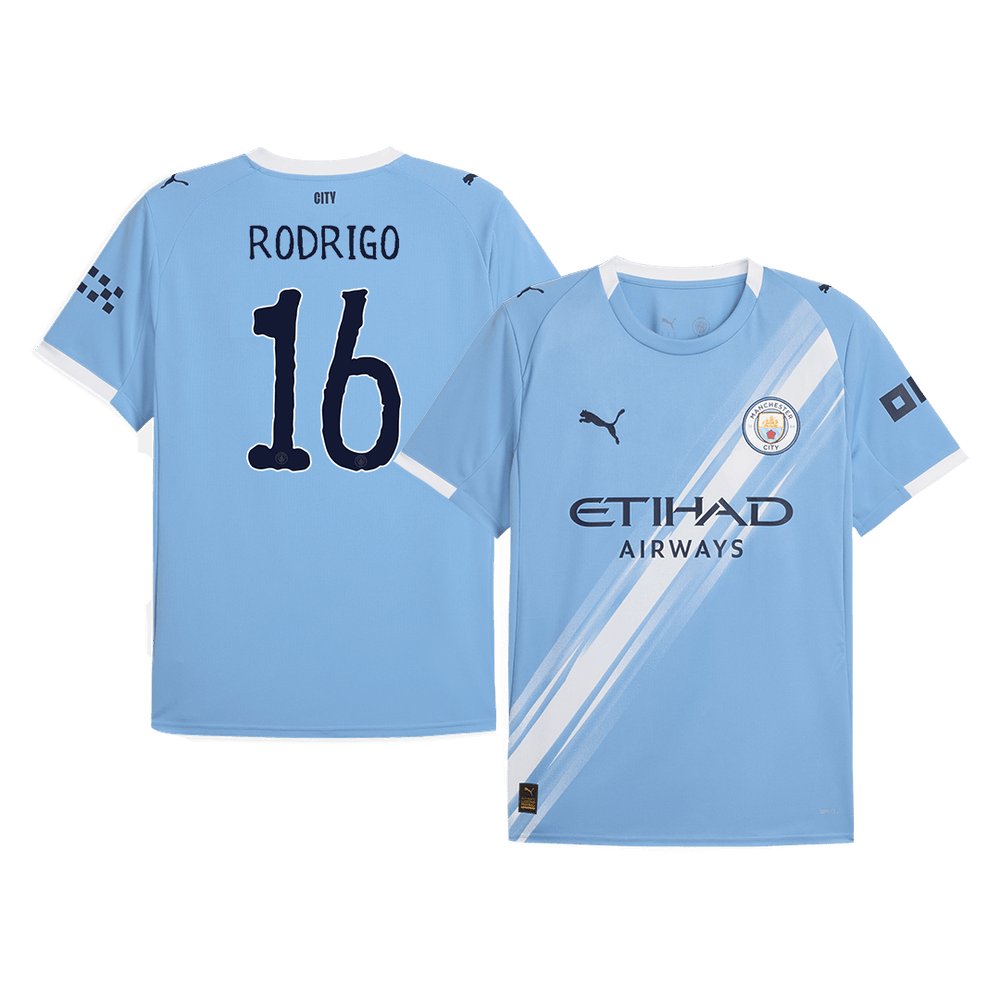 RODRIGO #16 Manchester City Home Jersey 2025/26 - Club World Cup [Super Replica]