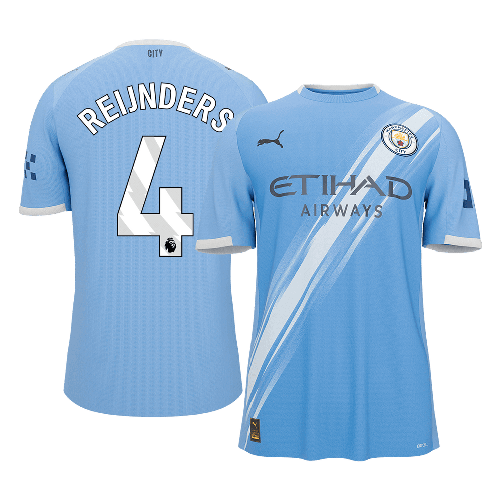 REIJNDERS #4 Manchester City Home Jersey 2025/26 - [Super Replica]