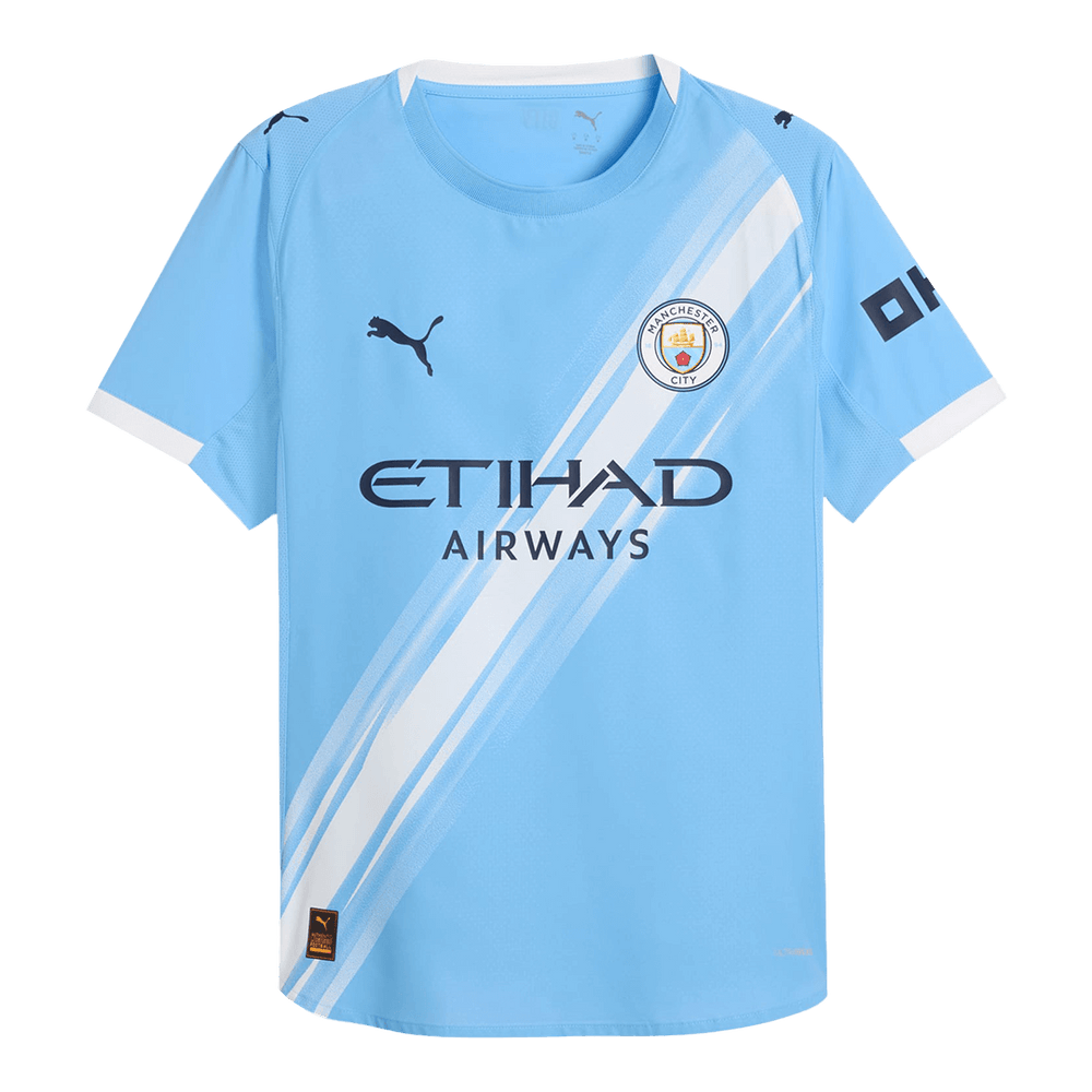 REIJNDERS #4 Manchester City Home Match Jersey Player Version 2025/26
