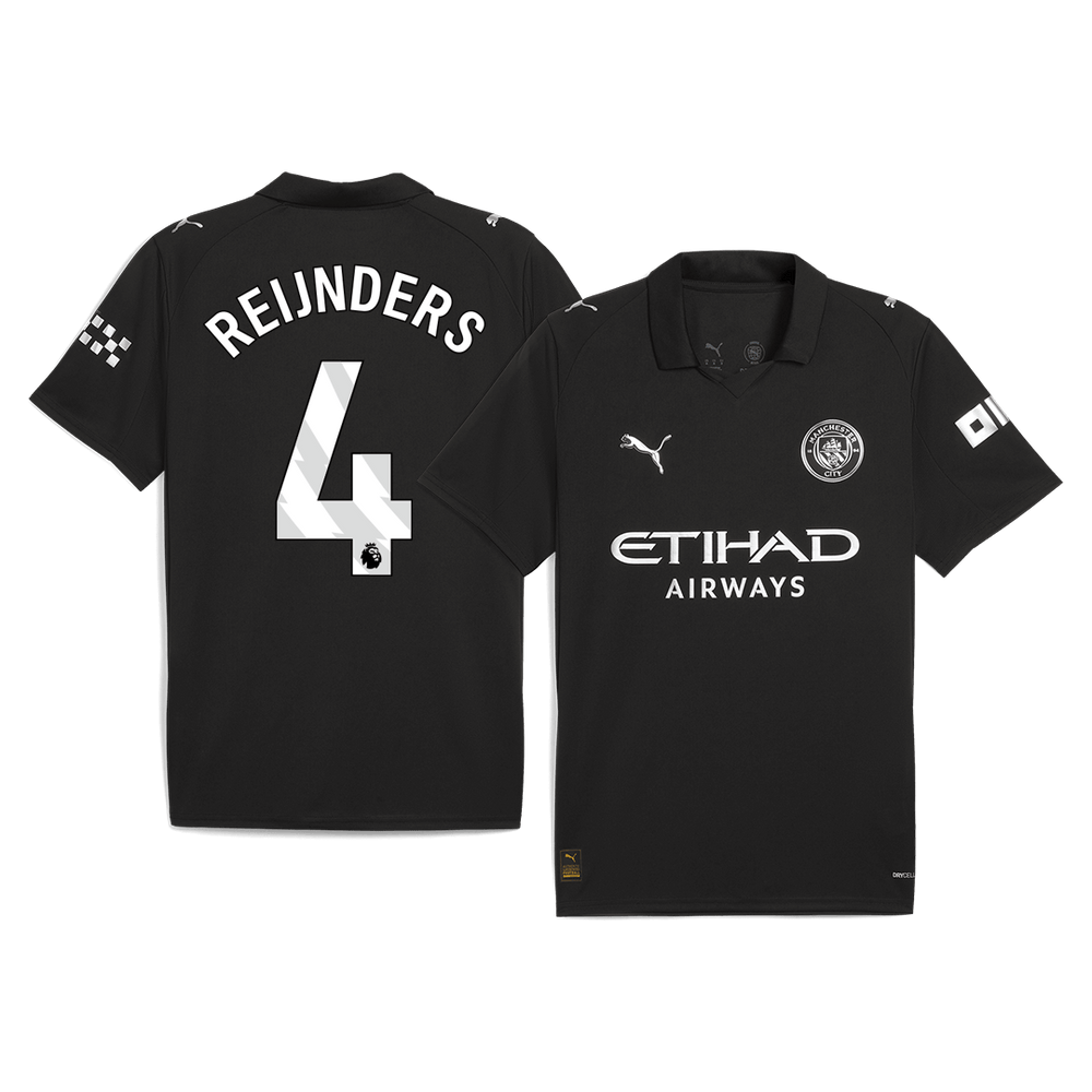 REIJNDERS #4 Manchester City Away Jersey 2025/26