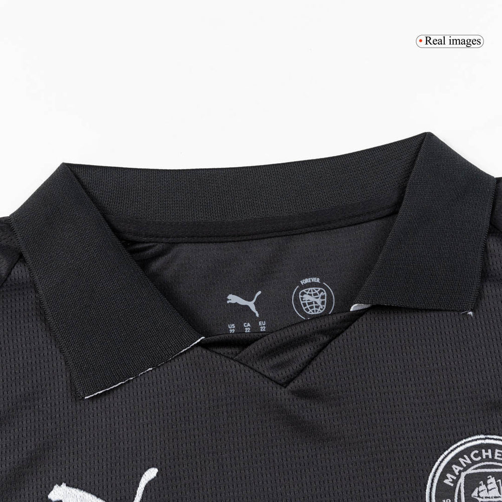 Kids Manchester City Away Jersey Full Kit 2025/26
