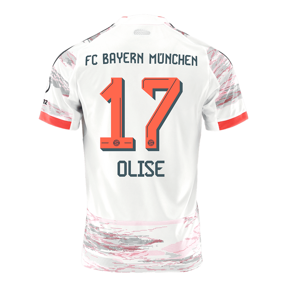OLISE #17 Bayern Munich Away Jersey 2025/26