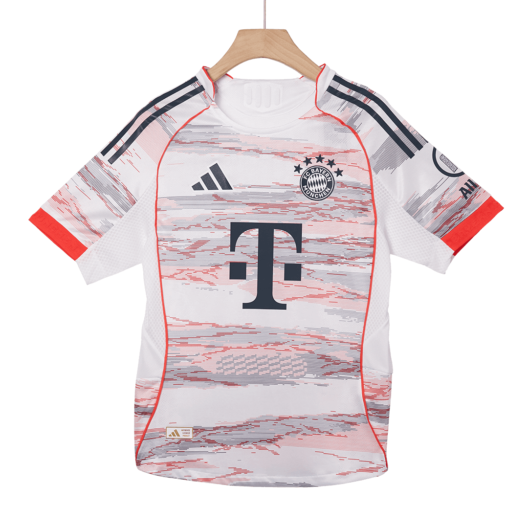 UPAMECANO #2 Bayern Munich Away Match Jersey Player Version 2025/26