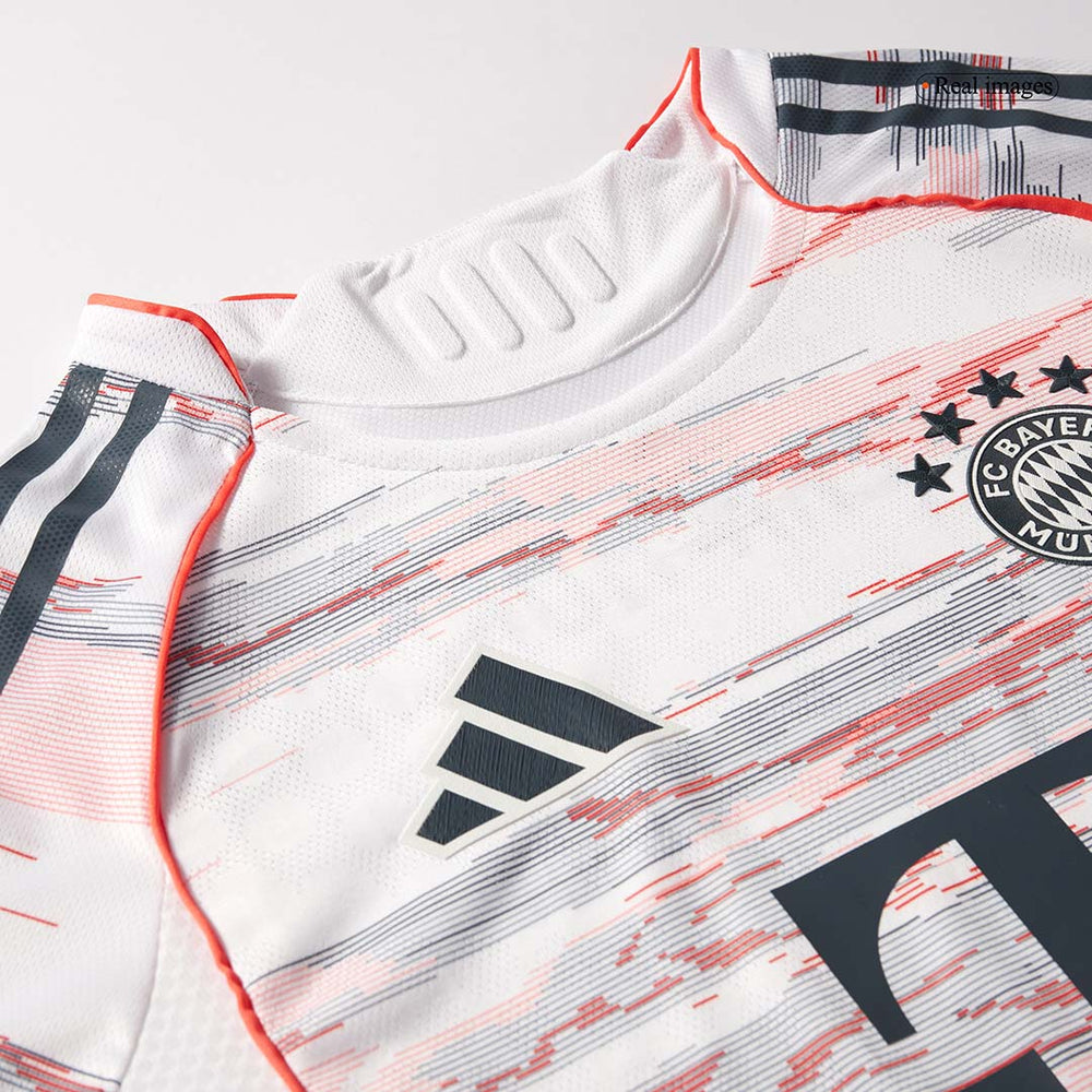 UPAMECANO #2 Bayern Munich Away Match Jersey Player Version 2025/26