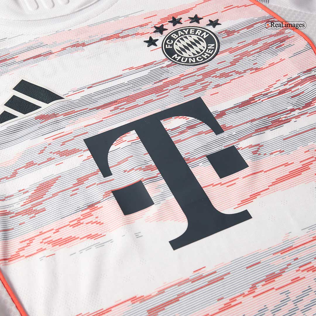 UPAMECANO #2 Bayern Munich Away Match Jersey Player Version 2025/26