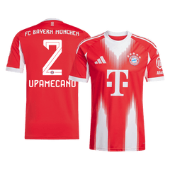 UPAMECANO #2 Bayern Munich Home Jersey 2025/26 - [Super Replica]