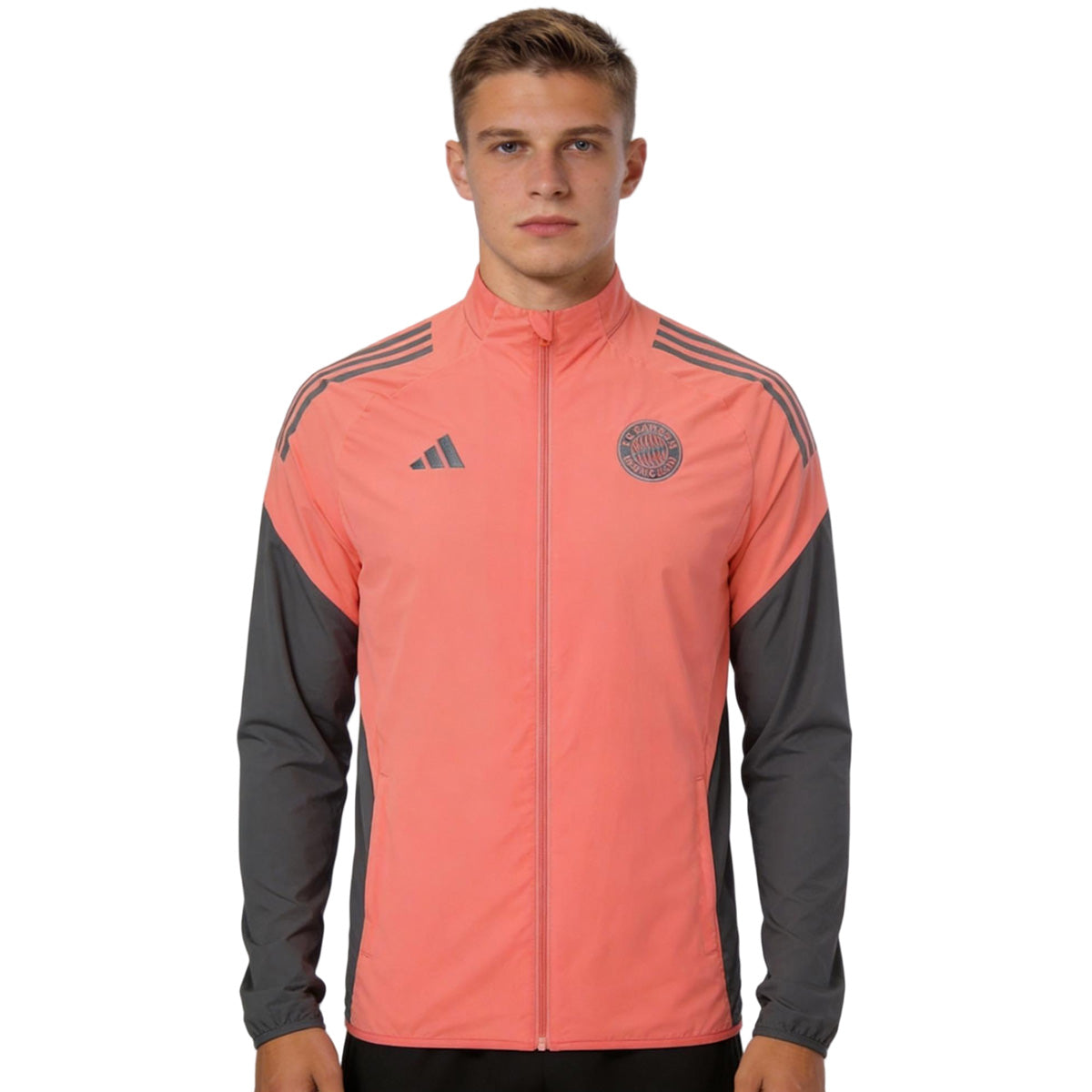 Bayern Munich Windbreaker Jacket Red 2025/26
