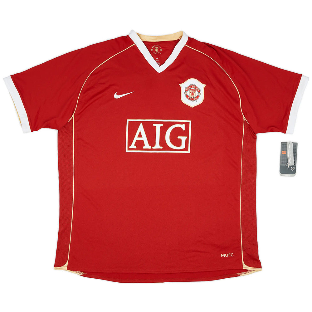 Smith #14 Retro Manchester United Home Jersey 2006/07