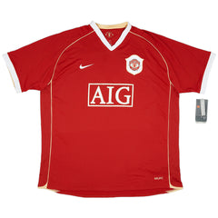 Smith #14 Retro Manchester United Home Jersey 2006/07
