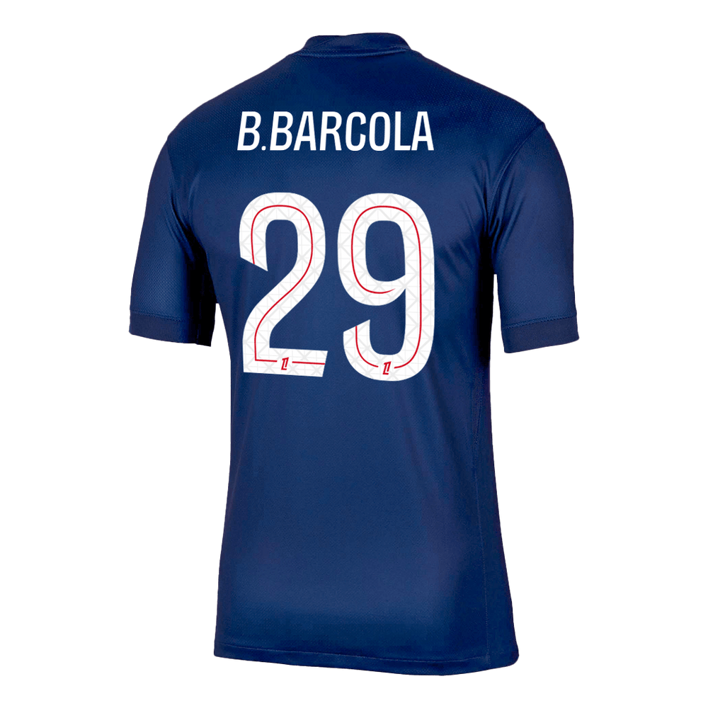 B.BARCOLA #29 PSG Home Jersey 2025/26 - [Super Replica]