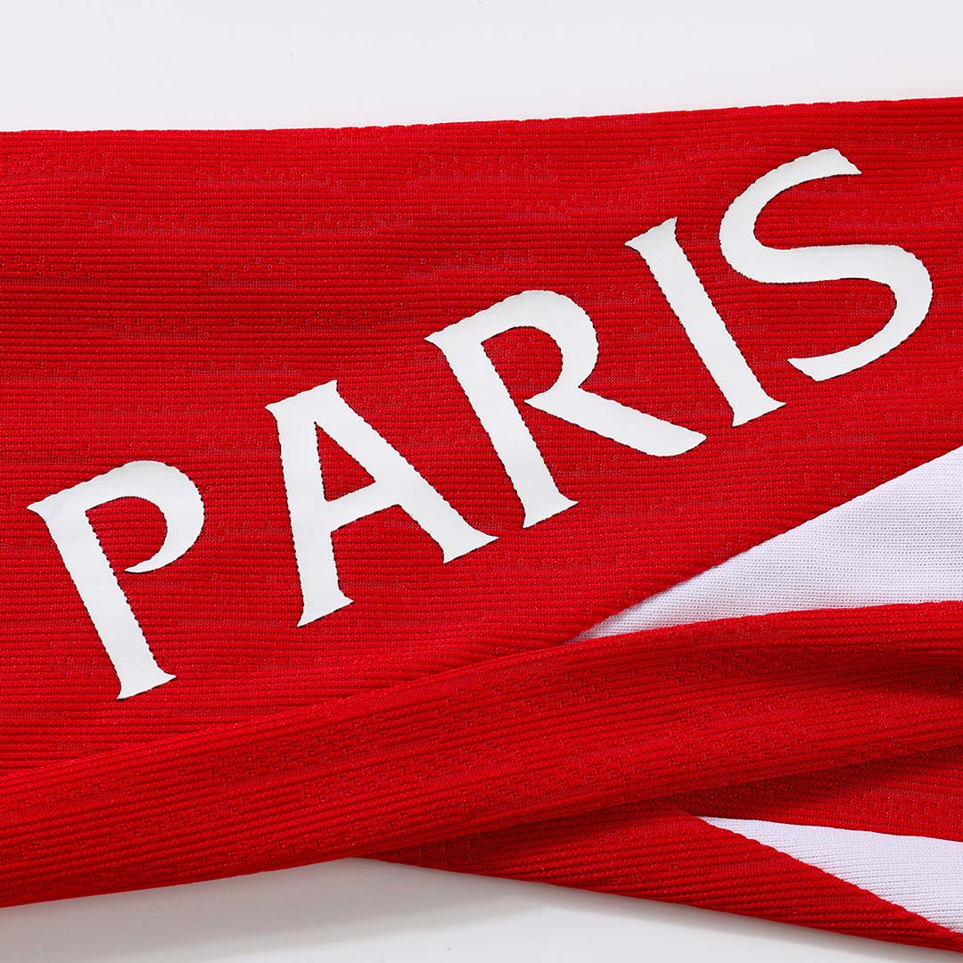 PSG Zipper Sweatshirt Kit(Top+Pants) Red 2025/26