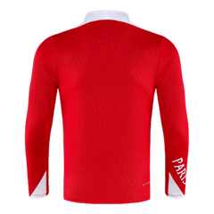 PSG Zipper Sweatshirt Kit(Top+Pants) Red 2025/26
