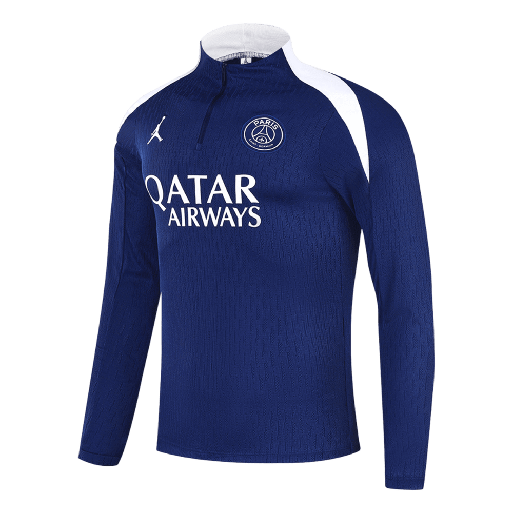 Kids PSG Zipper Sweatshirt Kit(Top+Pants) Navy 2025/26