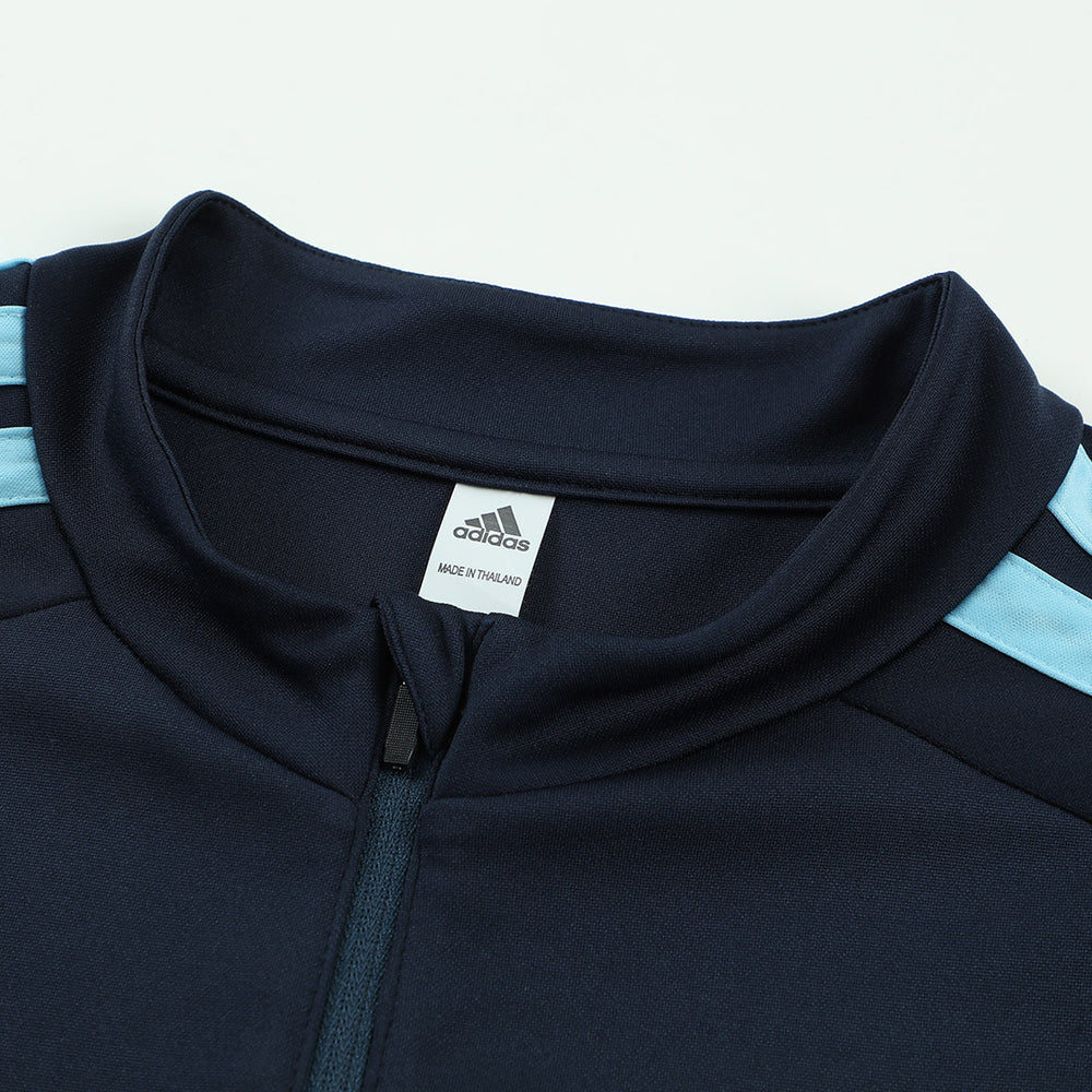 Argentina Zipper Sweatshirt Kit(Top+Pants) Navy 2026