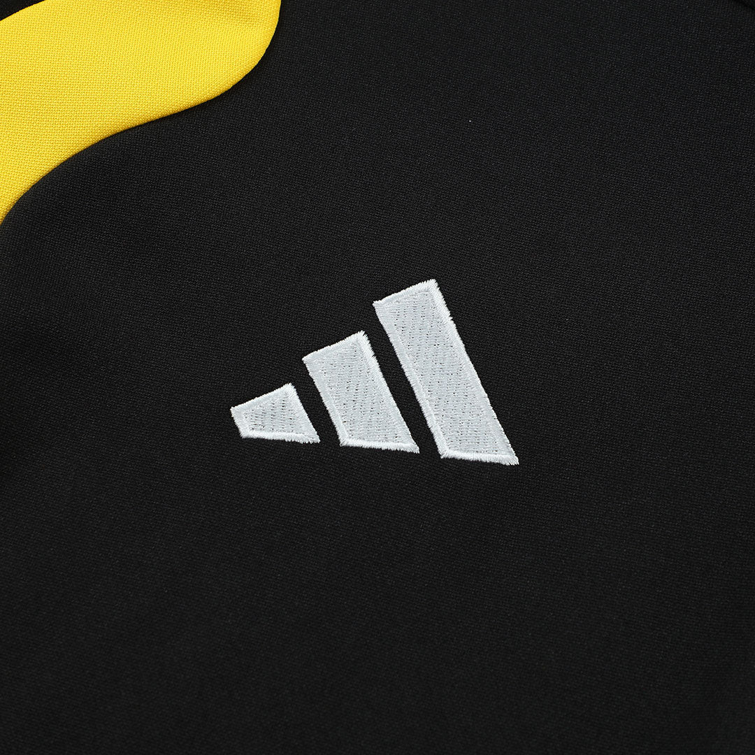 Germany Zipper Sweatshirt Kit(Top+Pants) Black 2026