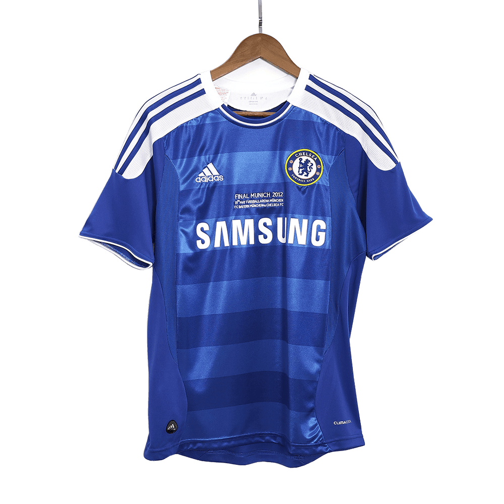 Drogba #11 Retro Chelsea UCL Final Home Jersey 2011/12