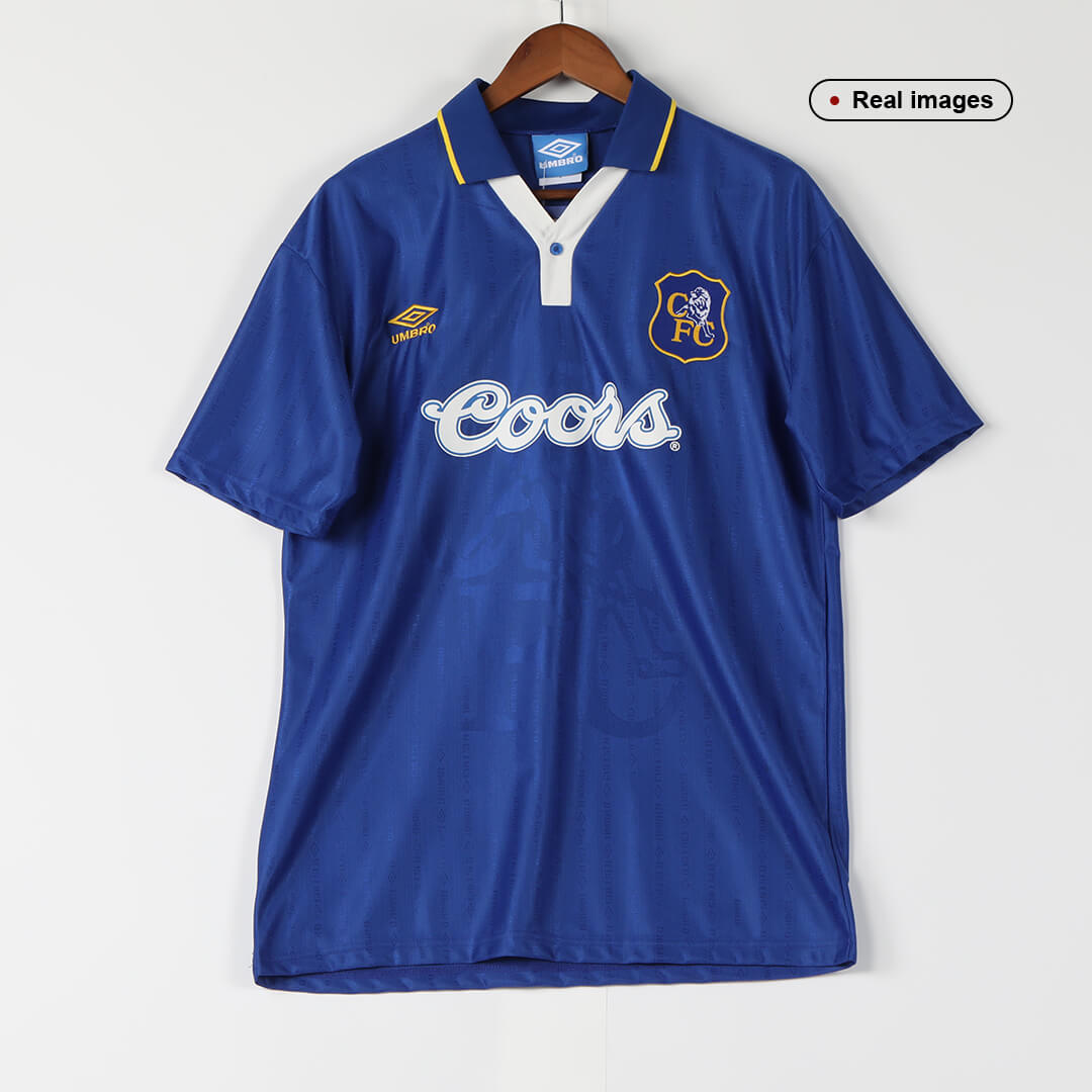 Vialli #9 Retro Chelsea Home Jersey 1995/97
