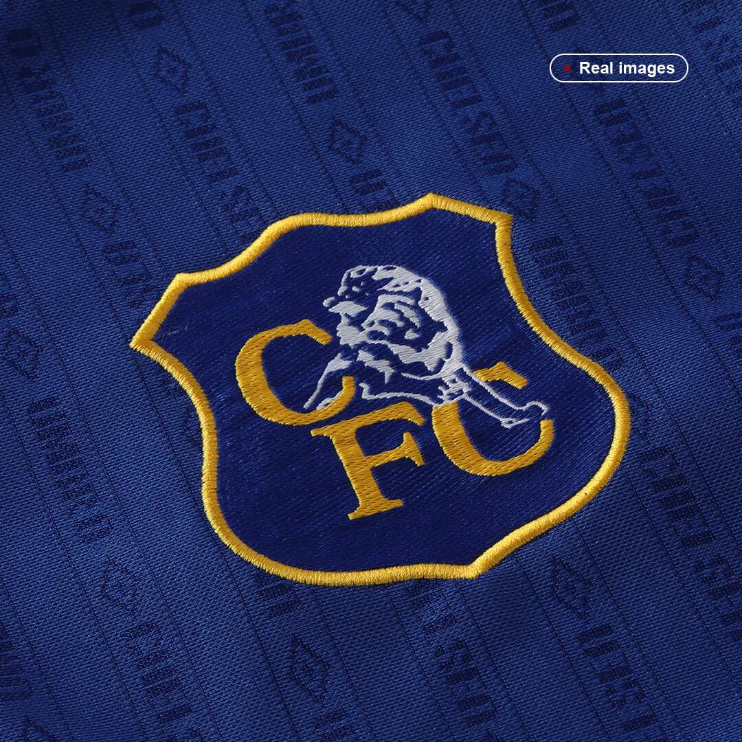 Vialli #9 Retro Chelsea Home Jersey 1995/97