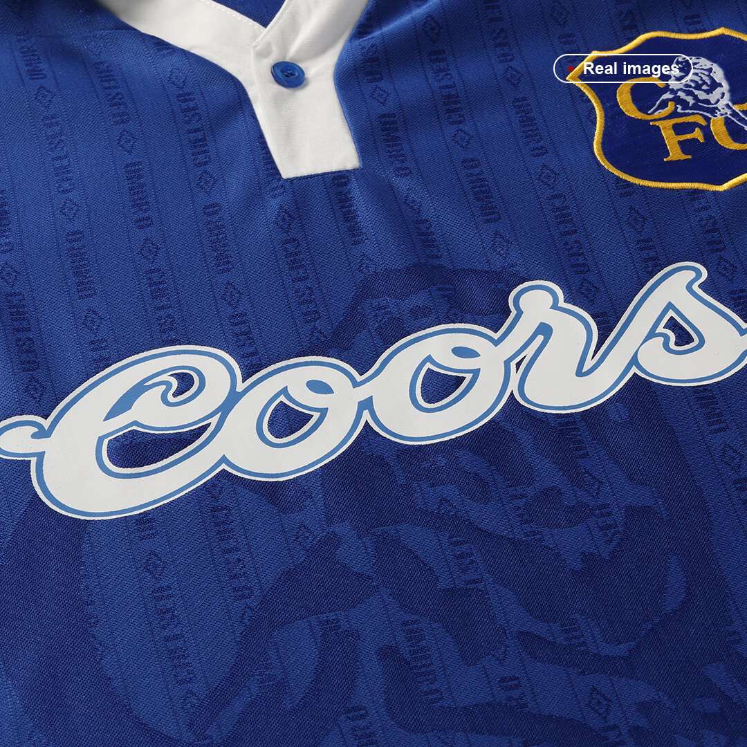 Vialli #9 Retro Chelsea Home Jersey 1995/97
