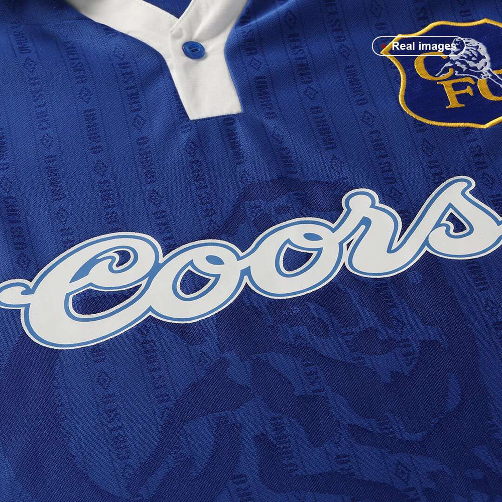 Vialli #9 Retro Chelsea Home Jersey 1995/97