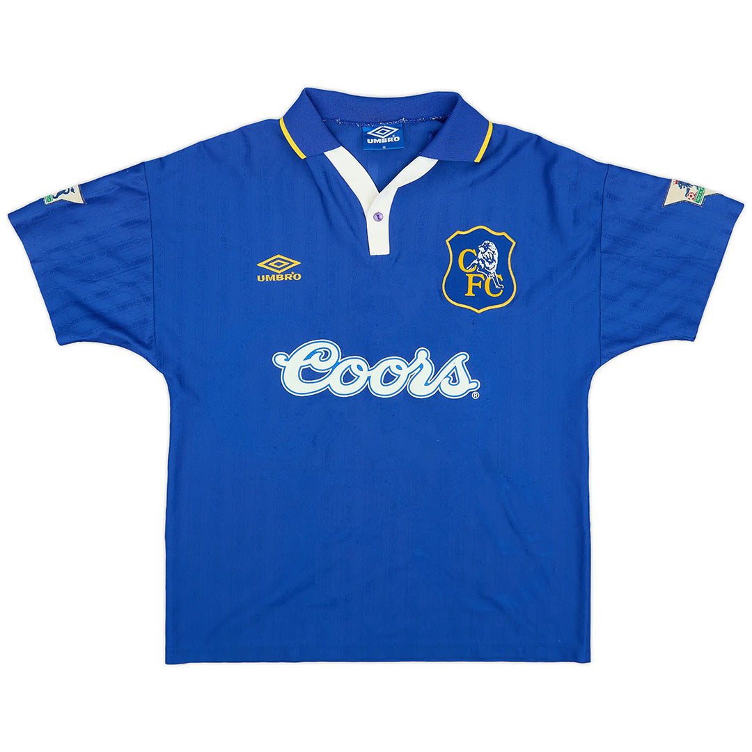Gullit #4 Retro Chelsea Home Jersey 1995/97