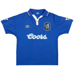 Gullit #4 Retro Chelsea Home Jersey 1995/97