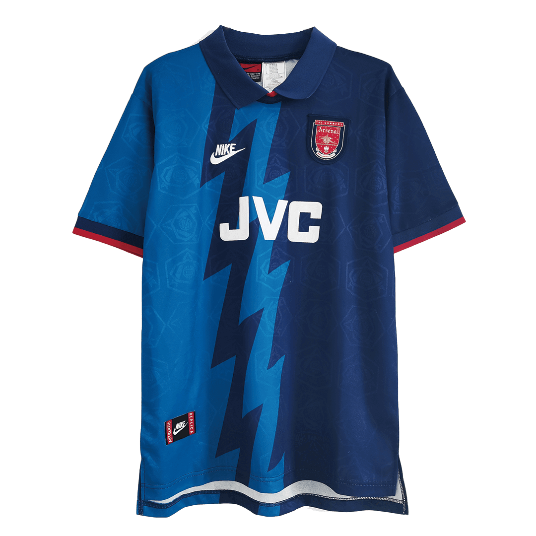 Bergkamp #10 Retro Arsenal Away Jersey 1995/96