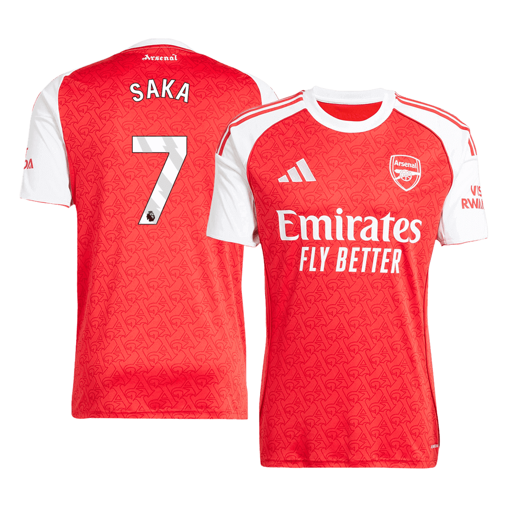 SAKA #7 Arsenal Home Jersey 2025/26 - [Super Replica]