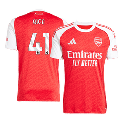 RICE #41 Arsenal Home Jersey 2025/26  - [Super Replica]