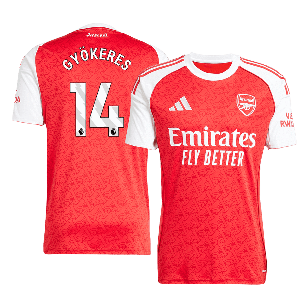 GYÖKERES #14 Arsenal Home Jersey 2025/26 - [Super Replica]