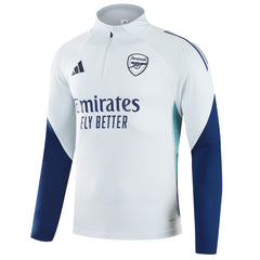 Kids Arsenal 1/4 Zipper Sweat Kit(Top+Pants) Gray 2025/26