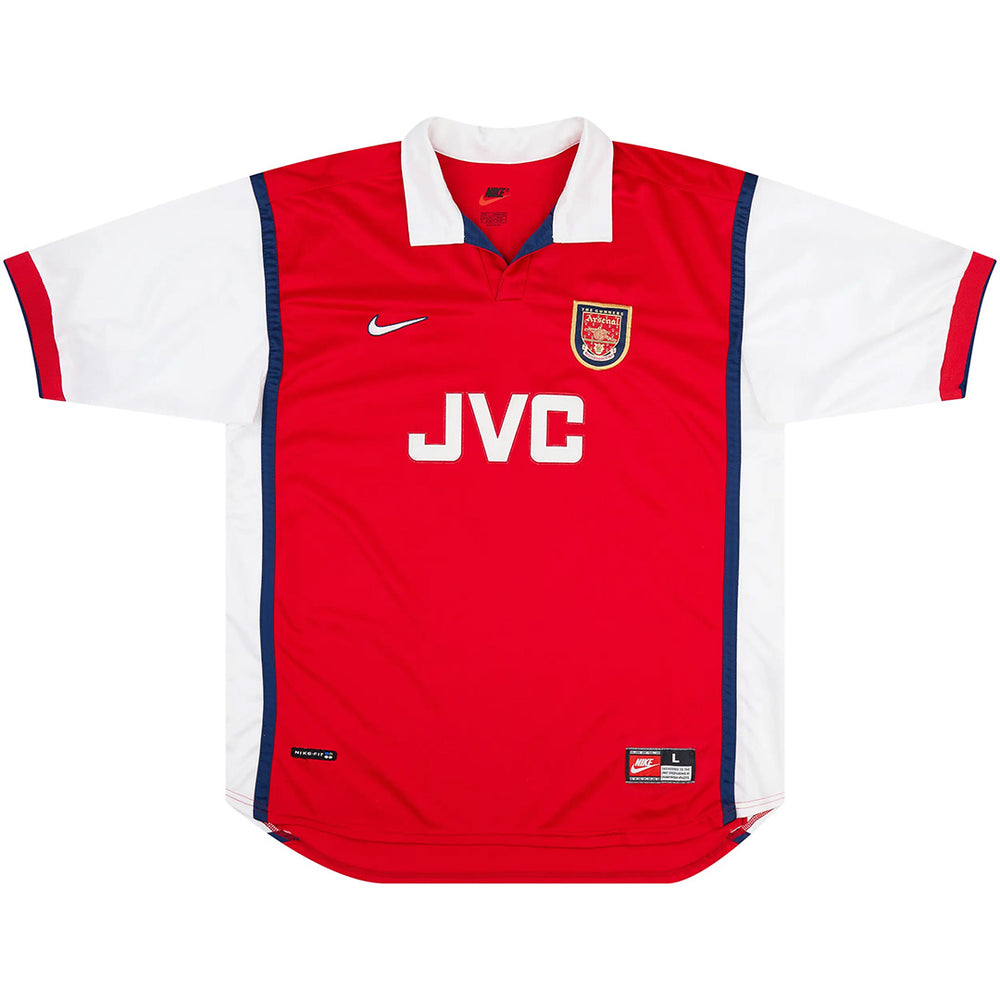 Vieira #4 Retro Arsenal Home Jersey 1998/99