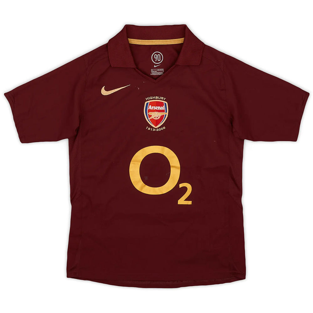 Henry #14 Retro Arsenal Home Jersey 2005/06